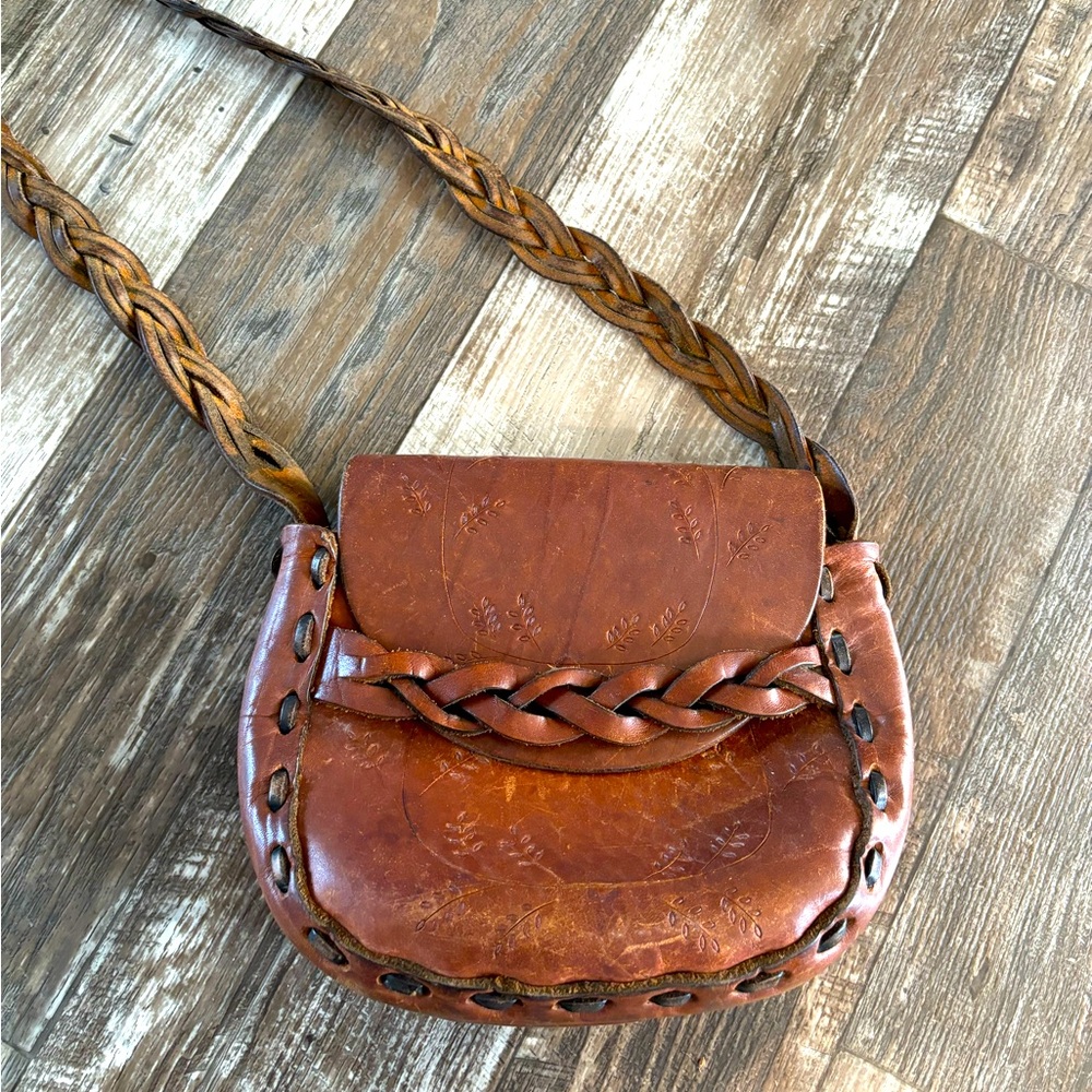 Vintage leather purse